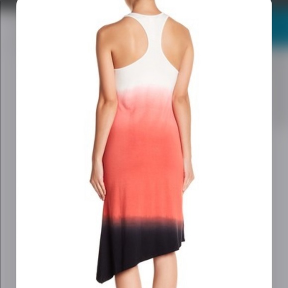 🏷NWT Nanette Lepore Dip Dyed Midi Coverup Dress S - Picture 2 of 5